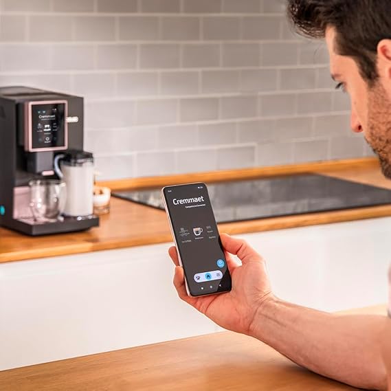 Cafetera inteligente con wifi para tener el café listo sin moverte