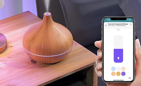 Humidificador inteligente con control remoto