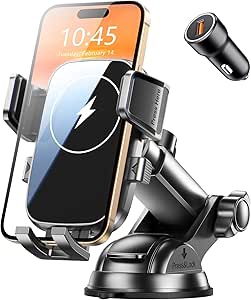 Soporte móvil con carga inalámbrica para grabarte en cualquier lugar